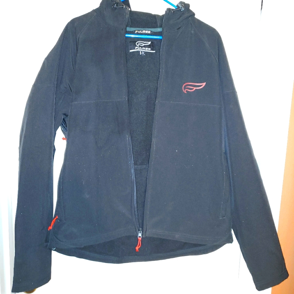 Fulmer Mens Motorcycle Jacket Sz XL Black